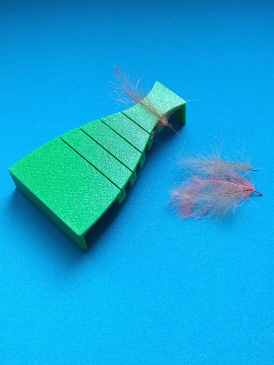 Bloque de plumas CDC - Herramienta para el montaje de moscas - CDCFB1