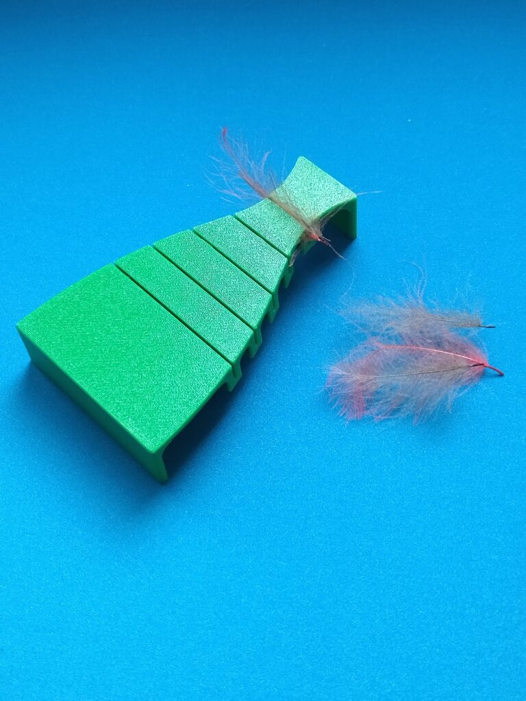 CDC Feather Block - Fly tying tool - CDCFB1