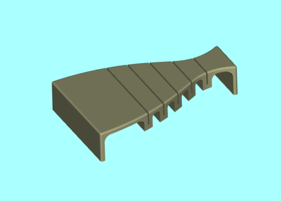 Bloque de plumas CDC - Herramienta para el montaje de moscas - CDCFB1