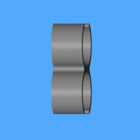 Abrazadera doble para tubo de PVC IRL de 20 mm de diámetro - CSD001