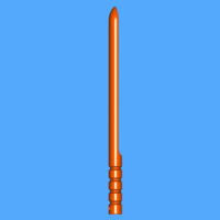 Cuchara estomacal para la pesca a mosca - 180 mm - FFMS2