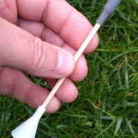 Punta roma de dardo para cerbatana - Se enrosca en un vástago de 3 mm - 1/8" - Romo"