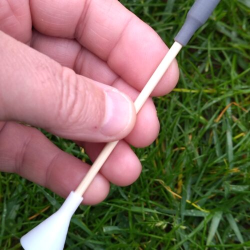 Blunt dart tip for blowpipe - To be threaded onto 3mm shaft - 1/8"