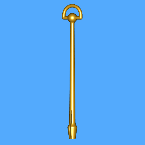 Hook Disgorger Fishing Hook Remover N2 D-Ring - apiobi - 3Dpecheur Dégorgeoir mouche et toutes pêches 3Dpecheur - N°2