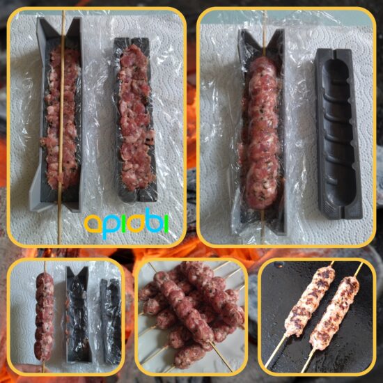 Prensa manual para salchichas y brochetas | Yummy Yummy