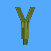 Support de canne Y | Repose canne 3Dpecheur | YBS70