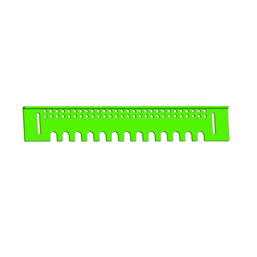 Porte d'entrée 8,5 mm pour ruchette 6 cadres - imprimable 3D | 250x40 mm