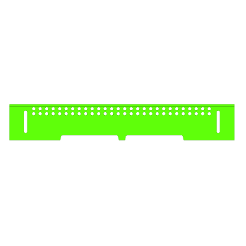 5.5 mm anti-friction entrance door for beehives - 3D printable | 250x40 mm