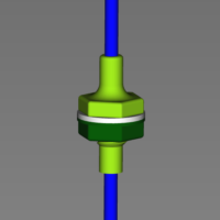 Passage de filament pour boîte de séchage | Raccord PTFE