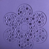 Ile flottante fleur pour abeilles | Abreuvoir 3D | STL et SVG