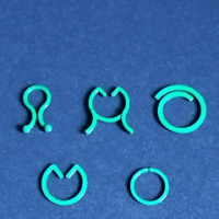 Lot de clips polyvalents  – 5 attaches multi-usages pour plantes, câbles et bricolage