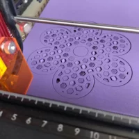 Ile flottante fleur pour abeilles | Abreuvoir 3D | STL et SVG