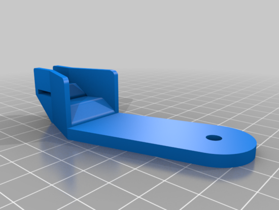 Bed strain relief for silicone spacer - Ender 3 Pro support cable hotbed