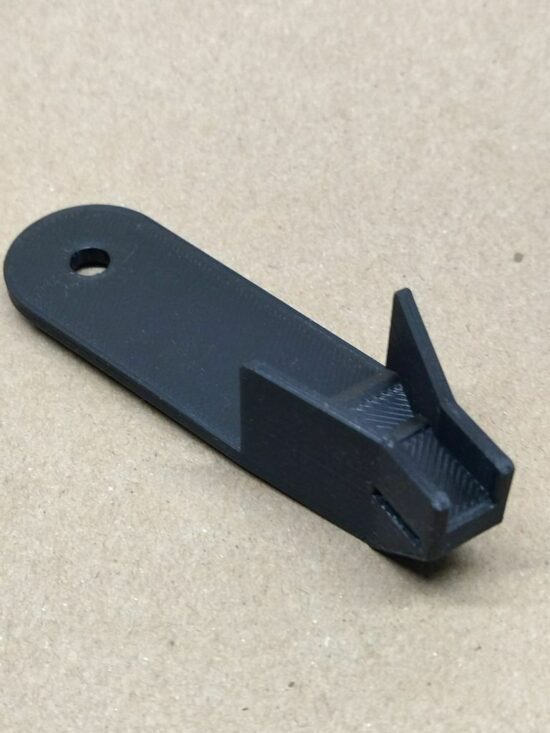 Bed strain relief for silicone spacer - Ender 3 Pro support cable hotbed