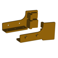 Nicot Deck Takeoff Extension | 3D Printable | RPE-15mm
