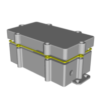 Boitier pour module électronique imprimable en 3D , intérieur et outdoor, imprimante 3D, apiobi, stl, adruino Boitier étanche pour modules électroniques